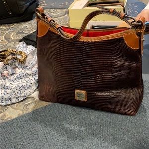 Dooney and Bourke leather shoulder bag